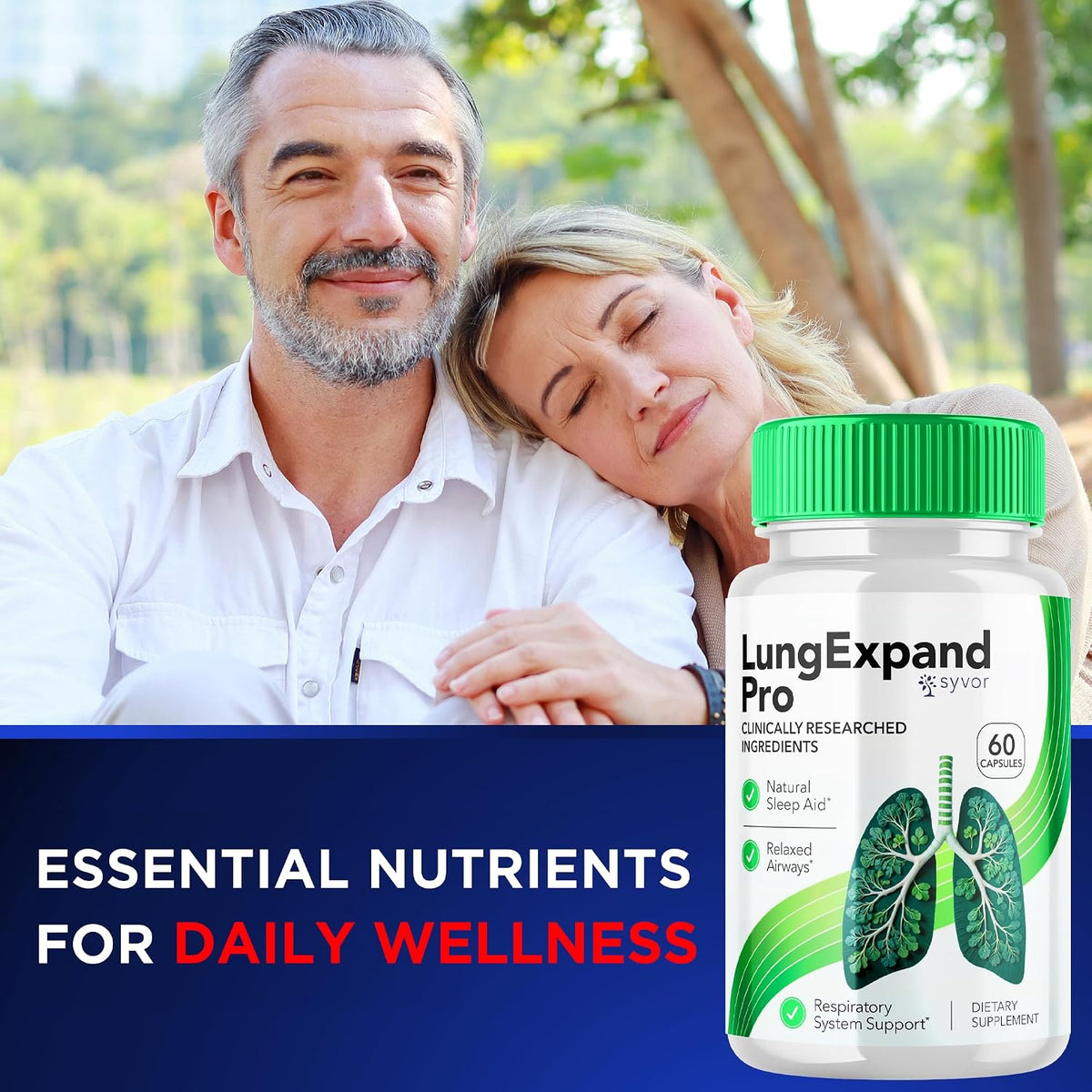 (2-Pack) Lung Expand Pro Capsules – Natural Respiratory Support - görsel 2