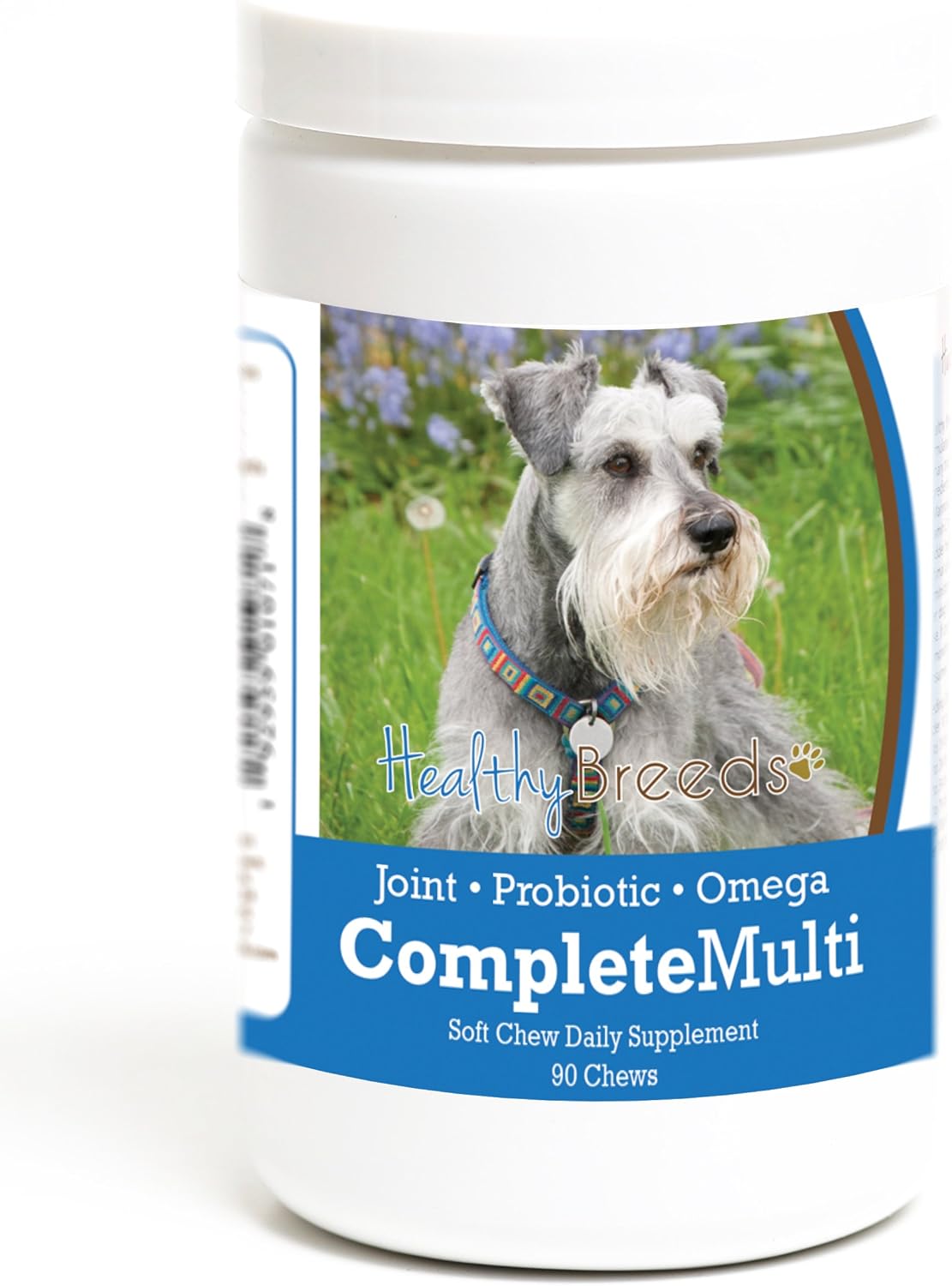 Healthy Breeds Miniature Schnauzer All in One Multivitamin Soft Chew 90 Count - görsel 1