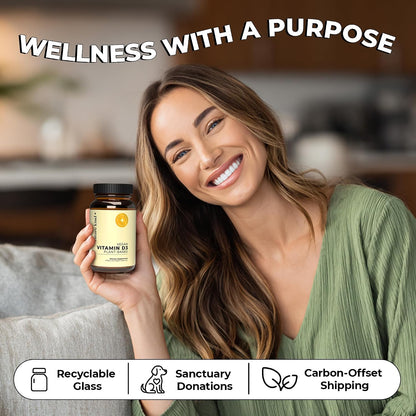Future Kind Vegan Vitamin D3 2500 IU - 30 Capsules