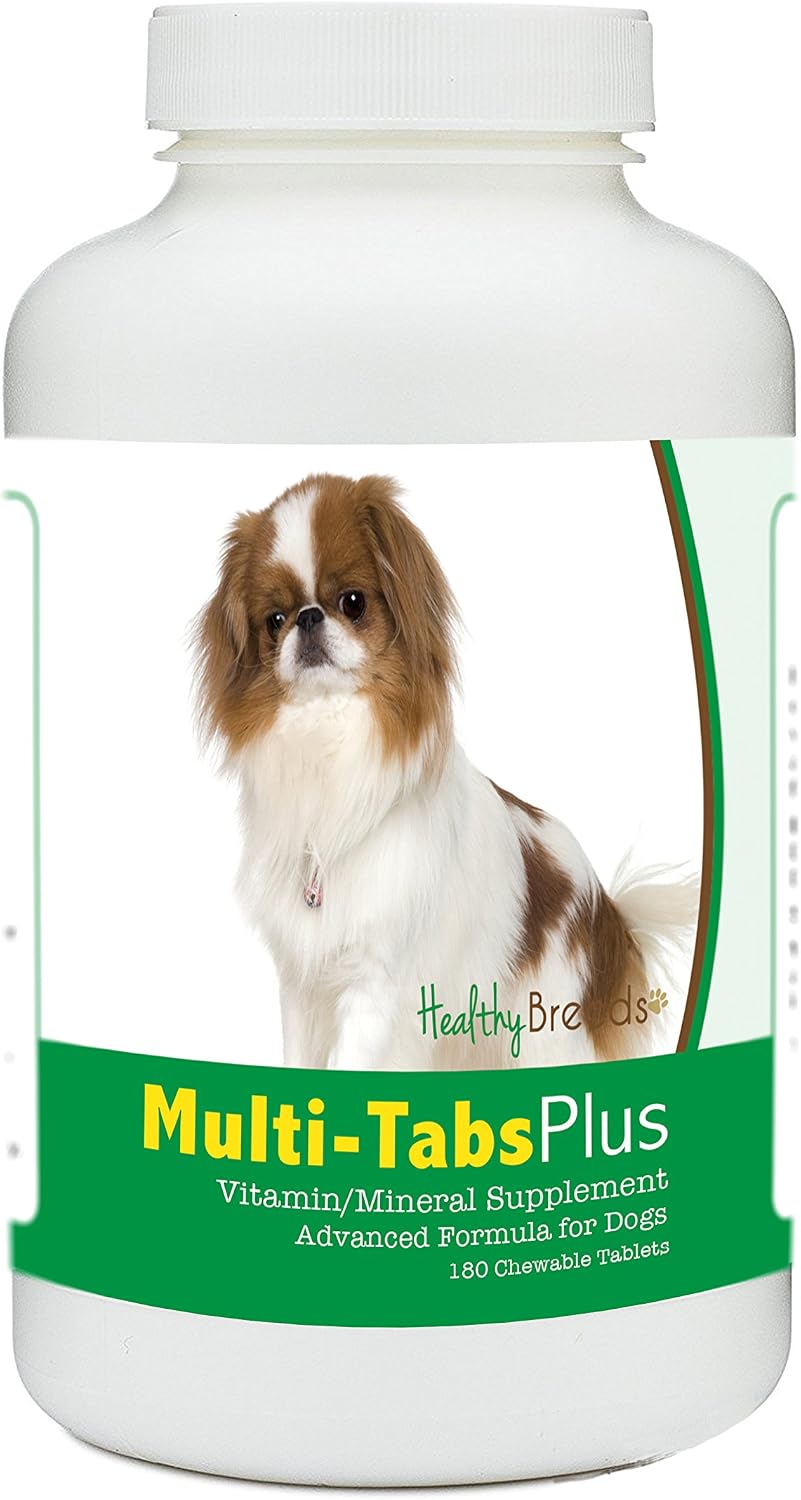 Healthy Breeds Japanese Chin Multi-Tabs Plus Chewable Tablets 180 Count - görsel 1