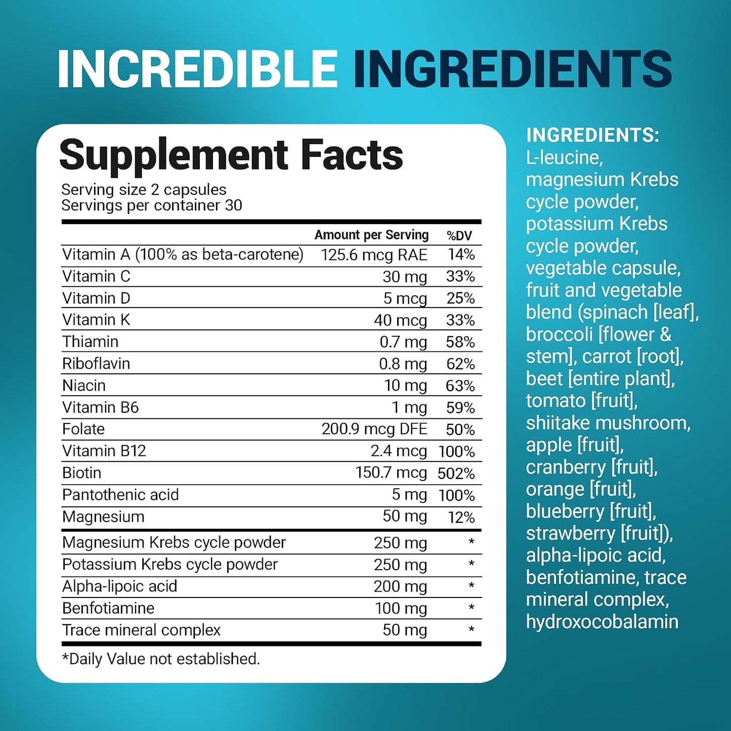 Dr. Berg Whole Food Multivitamin with Minerals, 60 Capsules - görsel 8