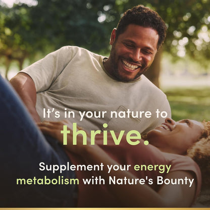 Nature's Bounty Vitamin B2 100mg Riboflavin Food Supplement, 100 Coated Tablets