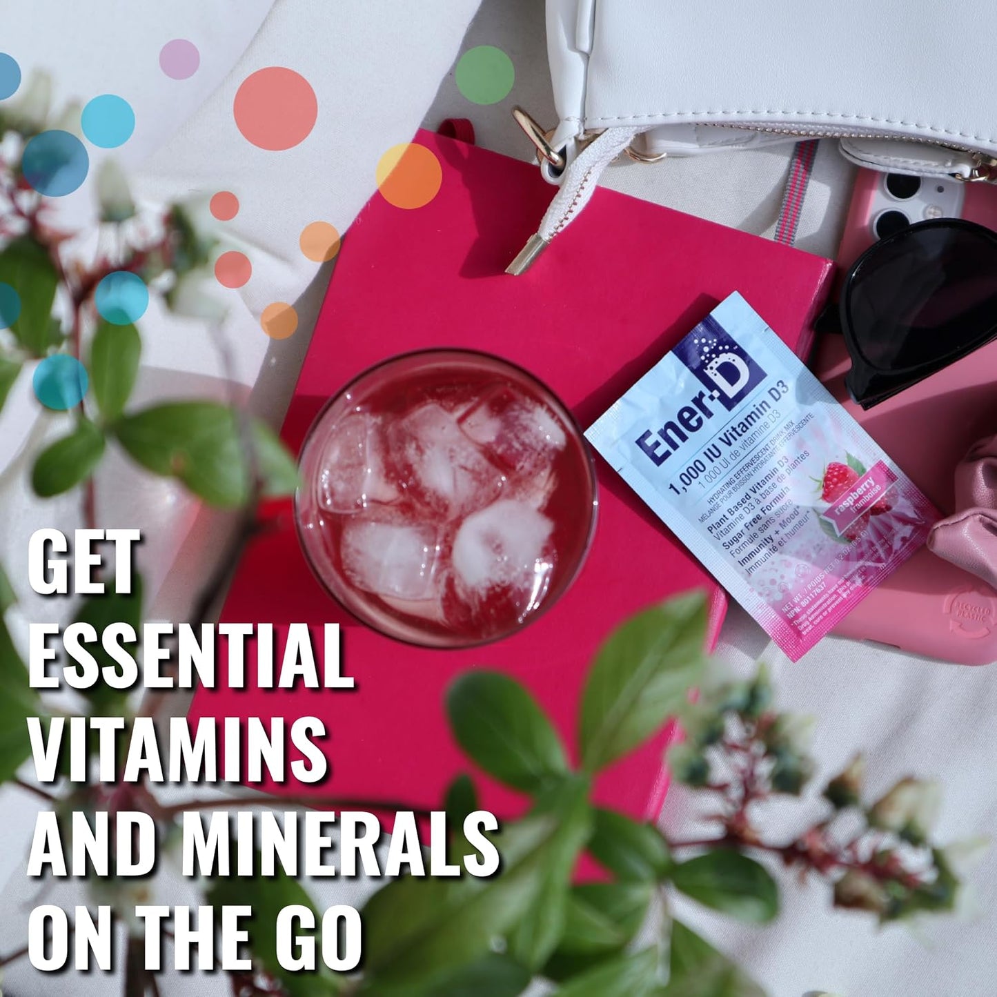Ener-D Sugar-Free Multivitamin Drink Mix – Raspberry, 24 Sachets - görsel 8