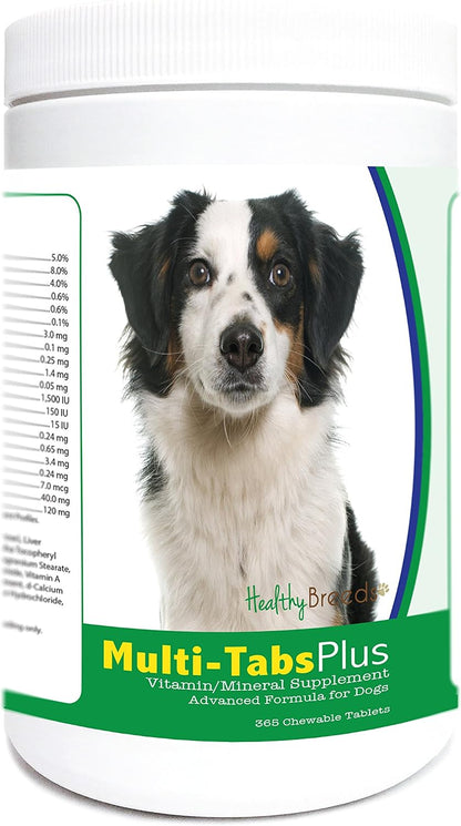 Healthy Breeds Miniature American Shepherd Multi-Tabs Plus Chewable Tablets (365 Tablets)