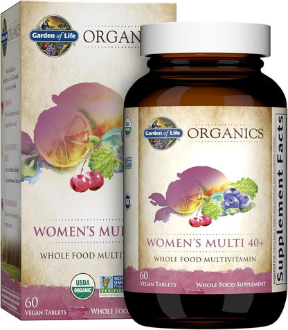 Garden of Life Mykind Women's 40+ Organic Multivitamin, 60 Tablets