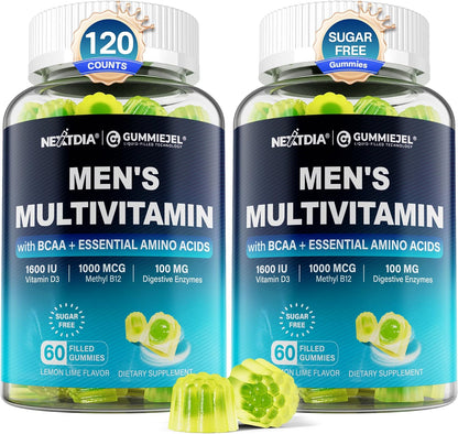 Nextdia Methylated Multivitamin for Men Gummies - 2 Pack