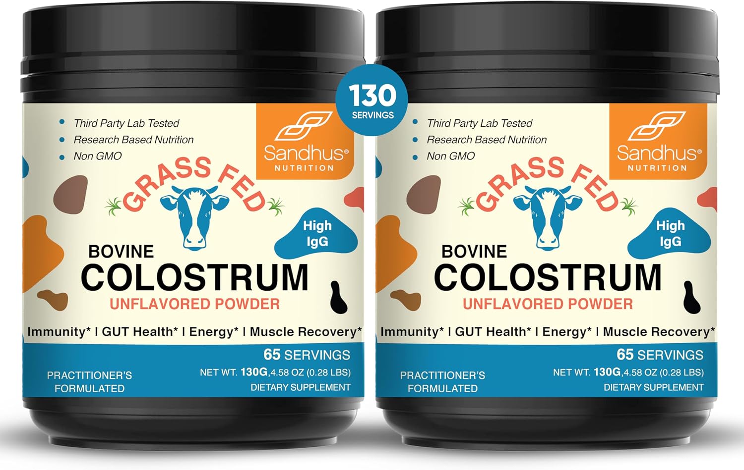 Sandhu's Grass-Fed Bovine Colostrum Powder for Adults – 30 Servings - görsel 9