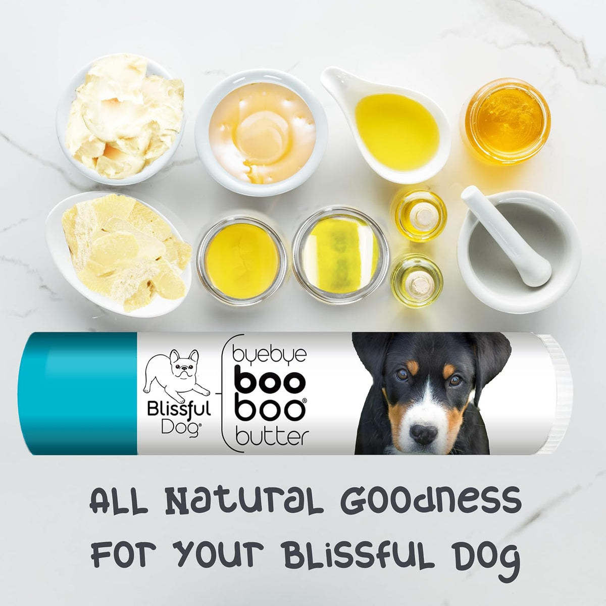 The Blissful Dog Greater Swiss Mountain Dog – Moisturises dry skin – Rich butters and oils help restore moisture – Image 2