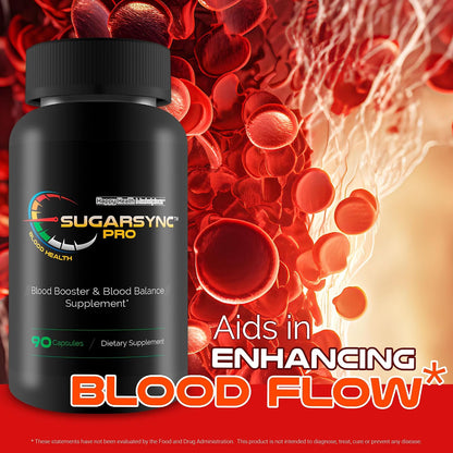 Sugar Sync Pro Blood Health – Blood Balance Food Supplement with Berberine and Cinnamon