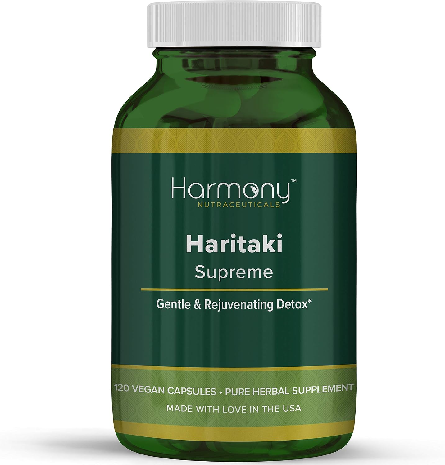 Haritaki Supreme – Maximum Potency Haritaki Extract with Enhanced Absorption, 120 Vegan Capsules - görsel 1