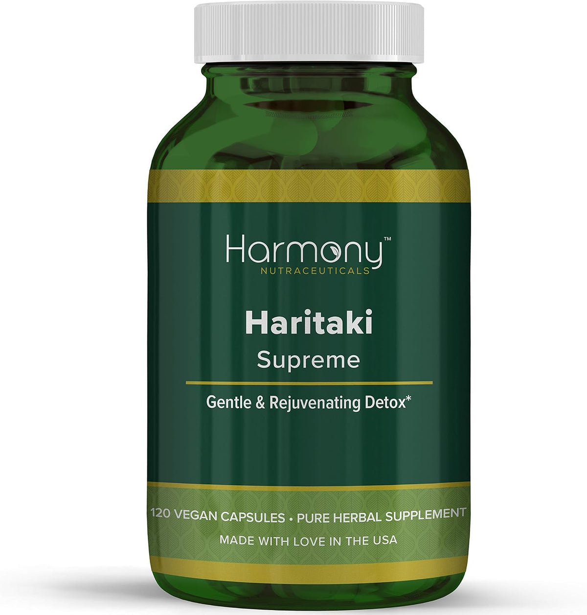 Haritaki Supreme – Maximum Potency Haritaki Extract with Enhanced Absorption, 120 Vegan Capsules - görsel 1