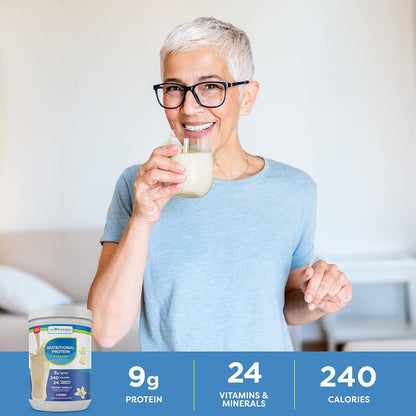 NuTherapy Nutritional Protein Powder for Adults – Creamy Vanilla (Pack of 2)