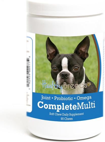 Healthy Breeds Boston Terrier All in One Multivitamin Soft Chew 90 Count