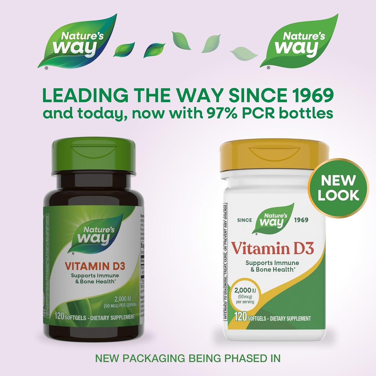 Nature's Way Vitamin D3, 2000 IU (50 mcg), 120 Softgels - görsel 2
