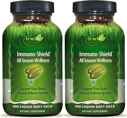 Irwin Naturals Immuno-Shield All Season Wellness - 100 Liquid Soft-Gels