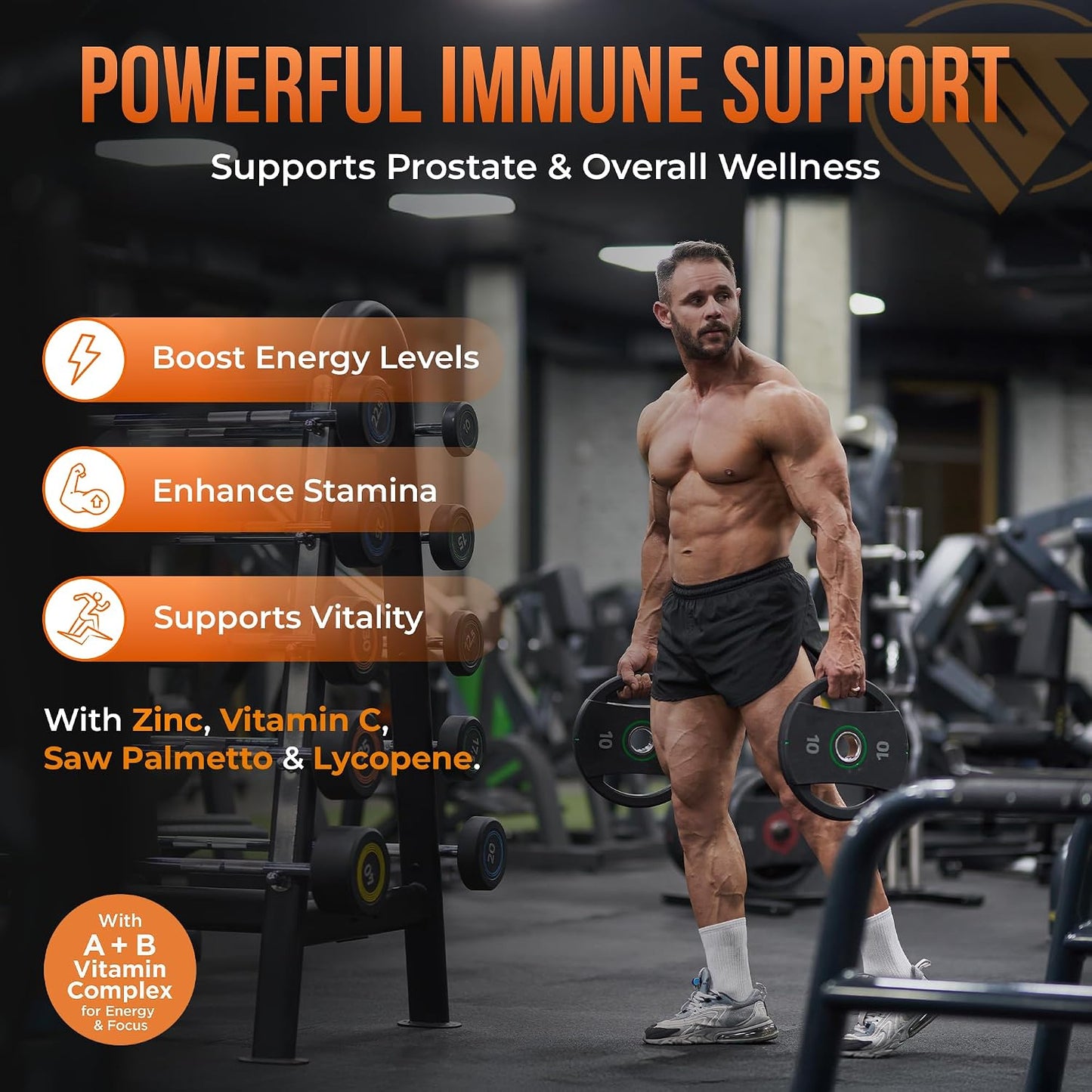 NutriTorch Multivitamin for Men – Adult Food Supplement with Vitamins A, C & D, Minerals & Antioxidants for Immune Support, Increased Energy & Mental Alertness (60 Capsules) - görsel 3