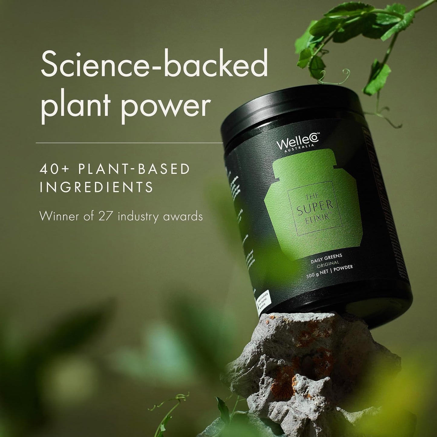 WelleCo The Super Elixir Daily Greens Powder, Pineapple & Lime - görsel 7
