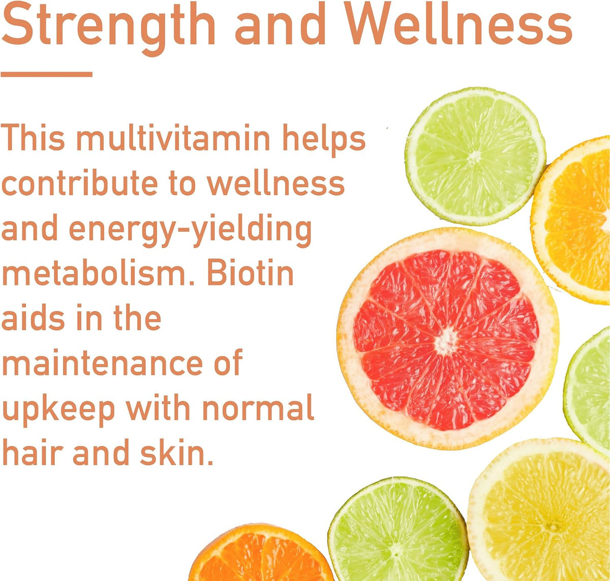 Swiss Imports Effervescent Multivitamins with Biotin for Wellness and Vitality Food Supplement with Vitamins C, E, B1, B2, B6, B12, A, and D3, 3-Pack, 60 Tablets - görsel 5