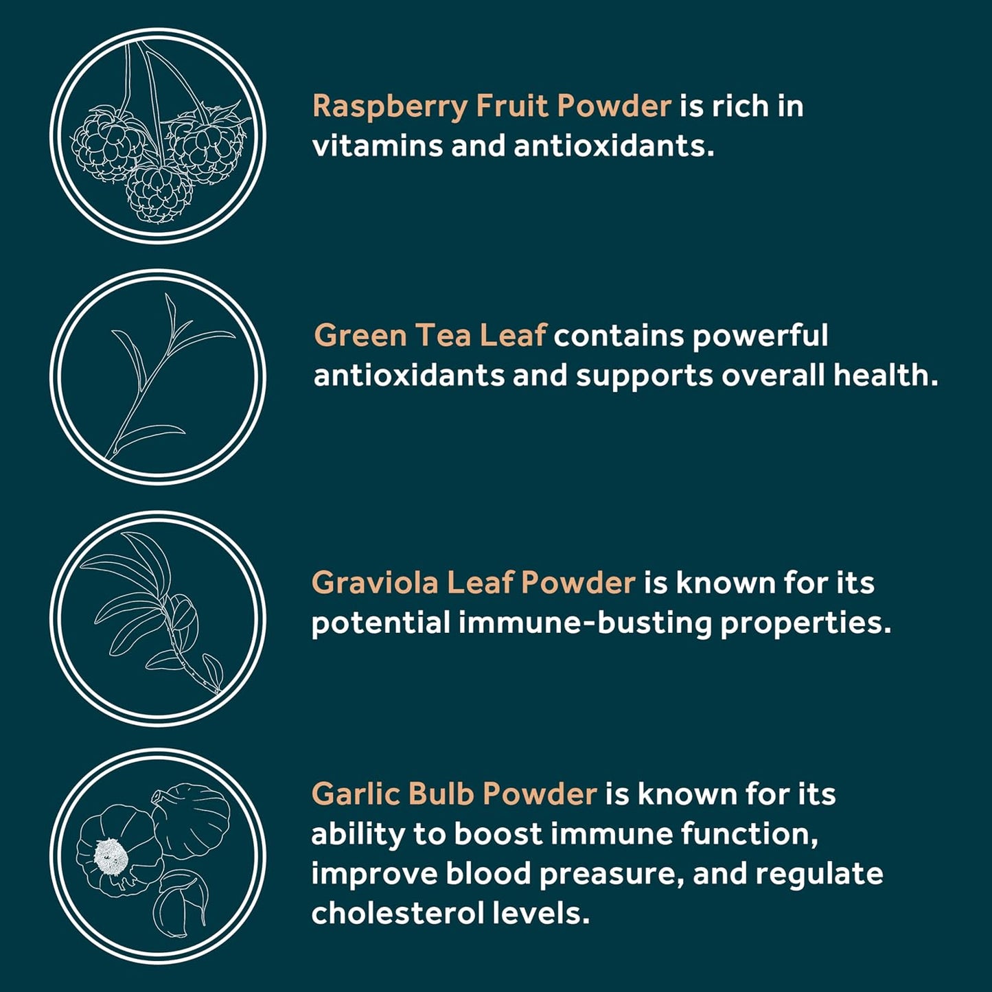 Immuni - Immune Support Supplement with Vitamin C & E and Herbal Extracts - görsel 2