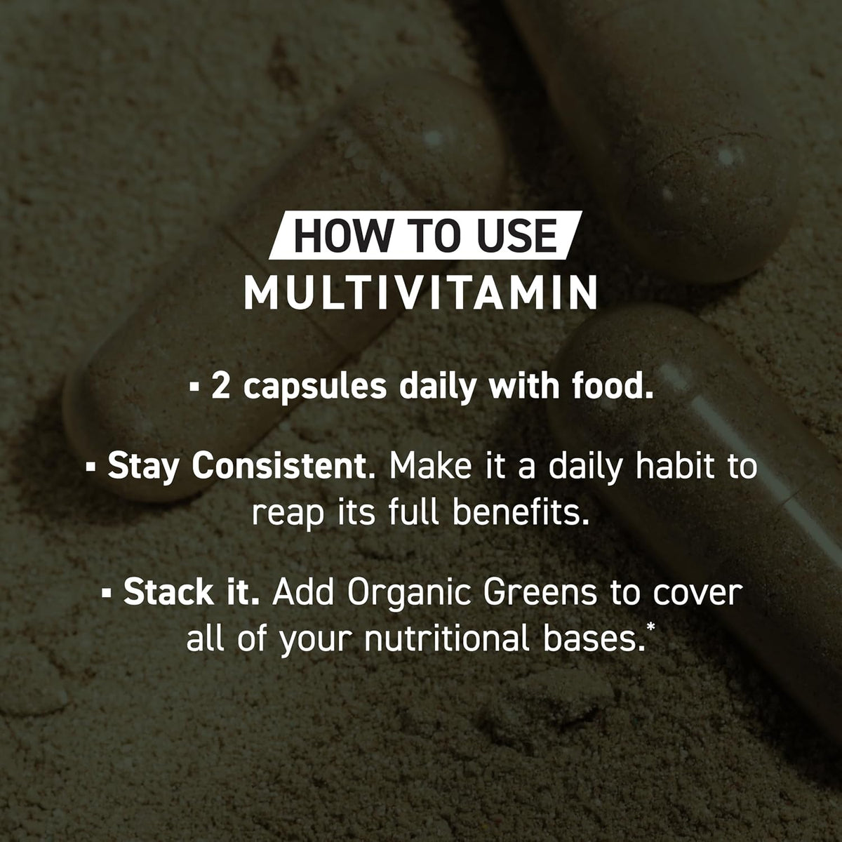 Kaged Multivitamin Capsules - Whole Food Organic Fruits & Vegetables, Plant-Based Vegan, 30 Servings - görsel 8