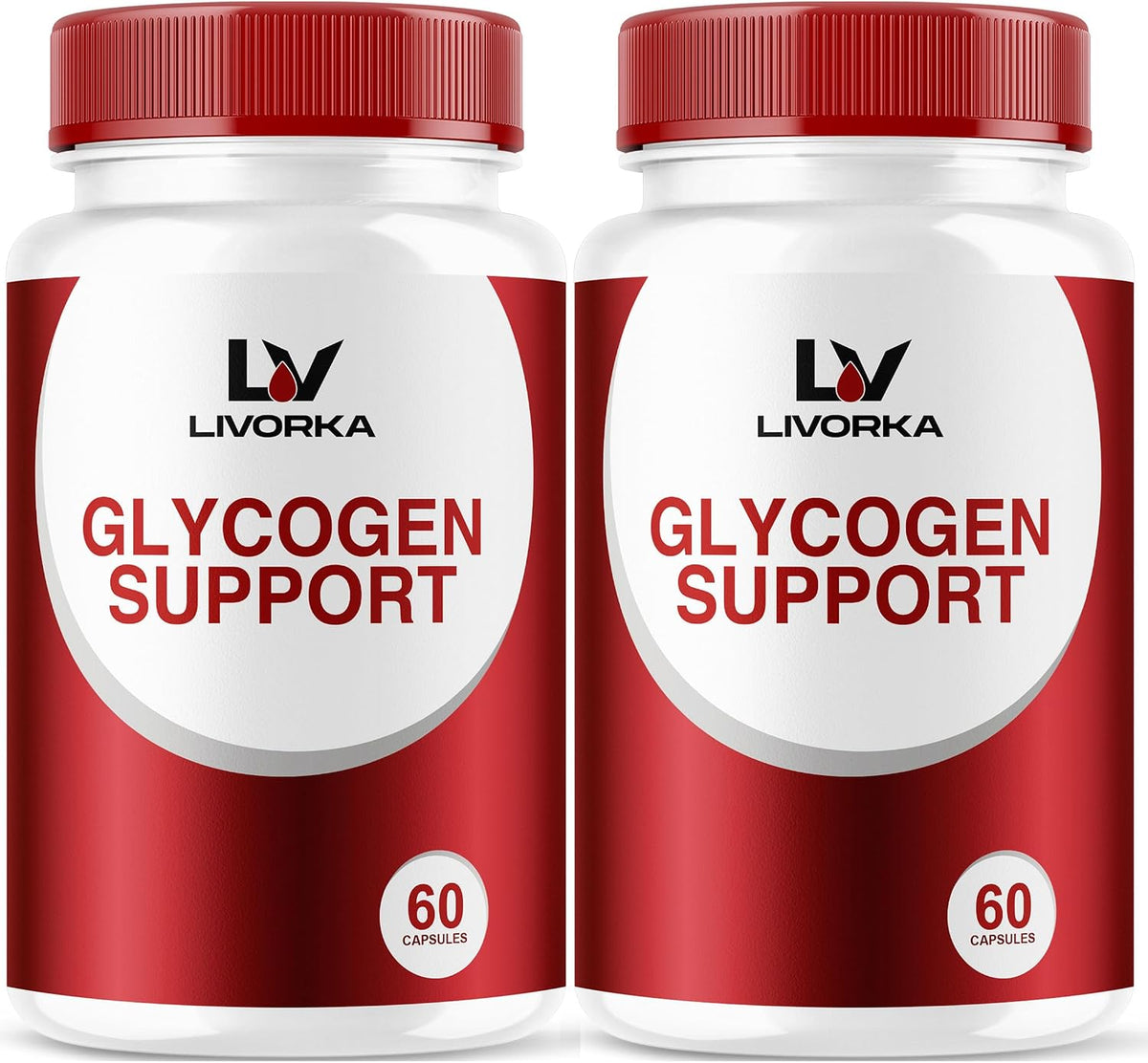 Glycogen Support, Control & Fix Advanced Formula – 2-Pack of 30 Capsules (60 Days' Supply) – with Powerful Ingredients - görsel 1