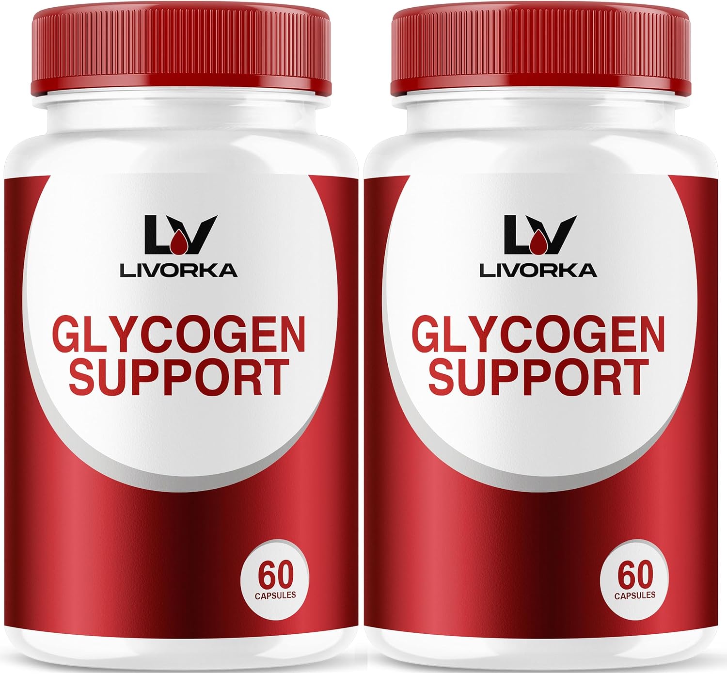 Glycogen Support, Control & Fix Advanced Formula – 2-Pack of 30 Capsules (60 Days' Supply) – with Powerful Ingredients - görsel 1