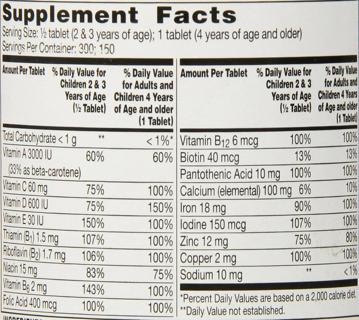 Flintstones Children's Complete Multivitamin Chewable Tablets, 150 Count - görsel 4