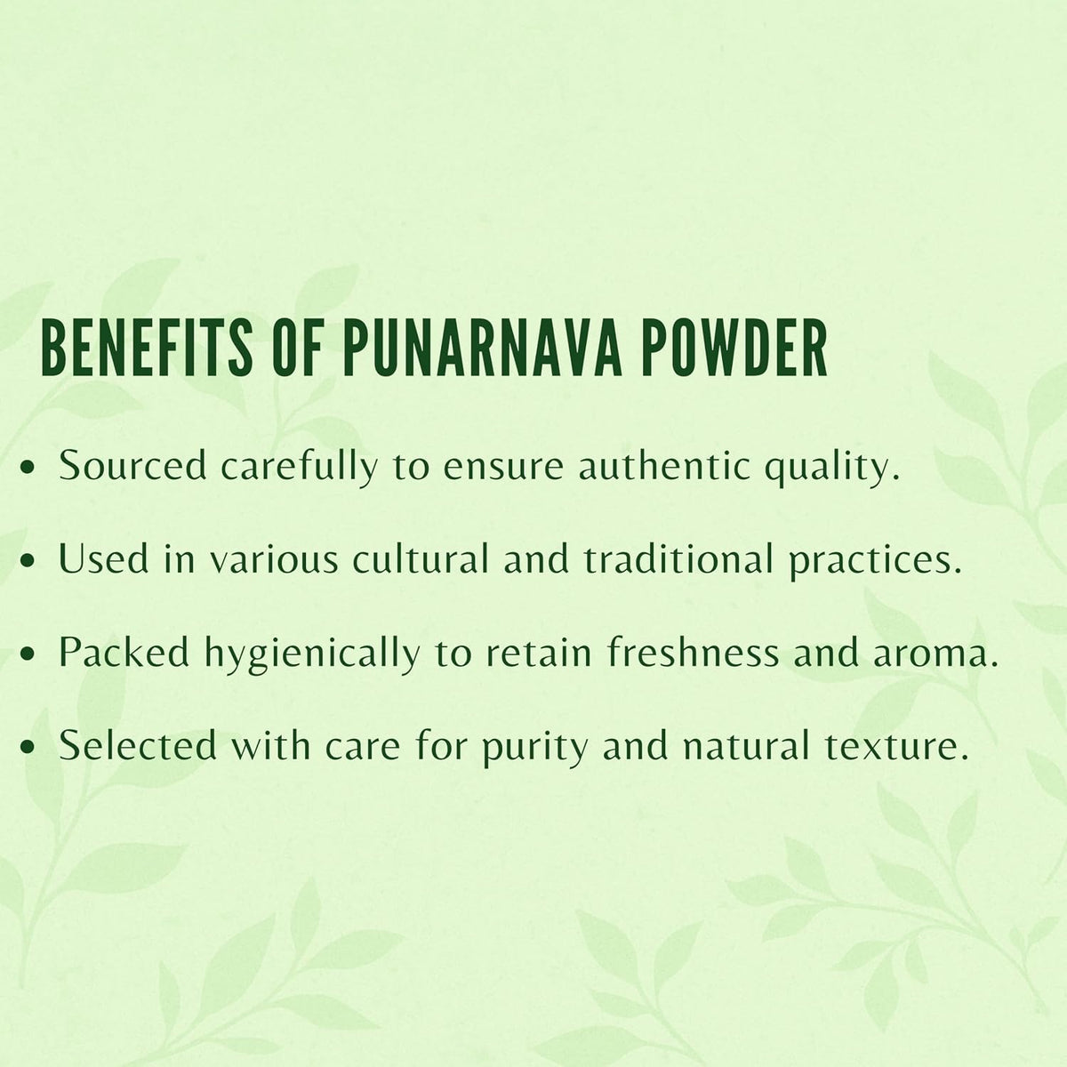 Ayurvedashree Punarnava Powder (Boerhavia diffusa) - 200g - görsel 6