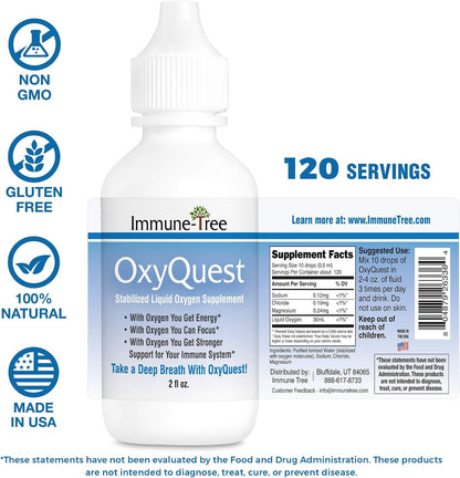 Immune Tree Oxyquest Multivitamins, 60 ml