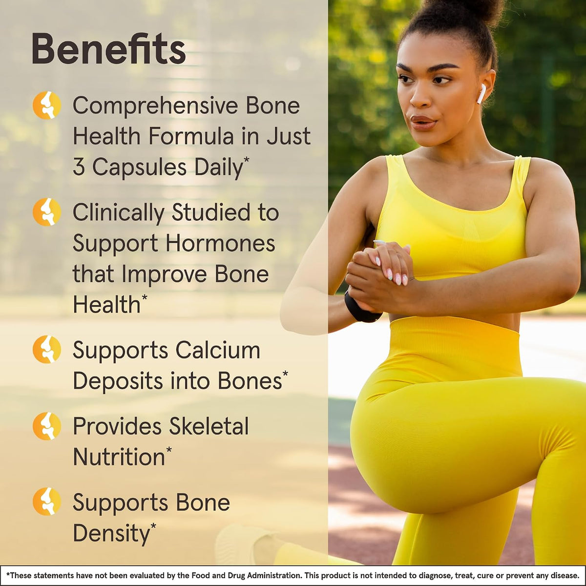 Jarrow Formulae BoneUp - Three Per Day Bone Density Supplement with Vitamin D3, K2 (MK-7) and MCHA Calcium, 180 Capsules - görsel 4