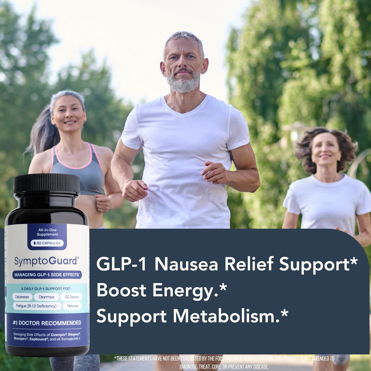 SymptoGuard Natural GLP-1 Supplement Support – 60 Capsules - görsel 5