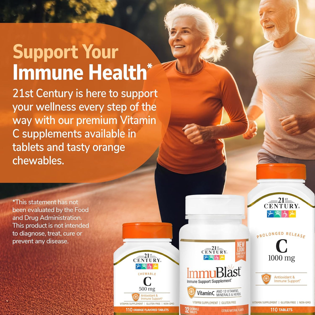 21st Century Immublast Chewable Tablets, Citrus 32 Count - görsel 8