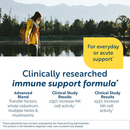 Enhanced Immunity Duo: Liposomal Glutathione (450mg) + Colostrum & Mushrooms Supplement – 2 Piece Set