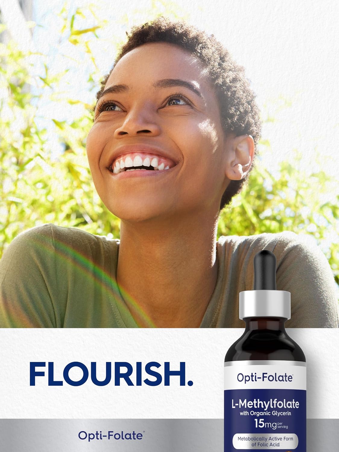 Carlyle L-Methylfolate Drops 15mg | 60ml | with Organic Glycerine | Mixed Berry Flavour - görsel 6