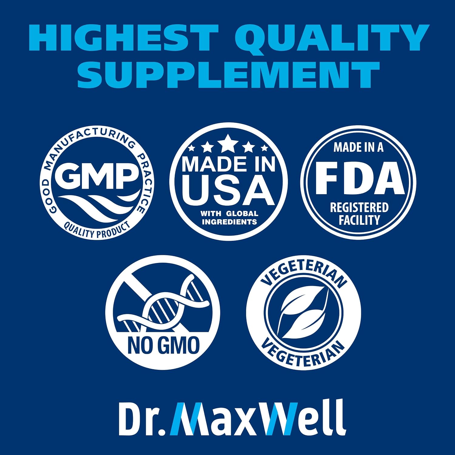 Dr. Maxwell Cortisol Manager Supplement – 120 Capsules - görsel 7