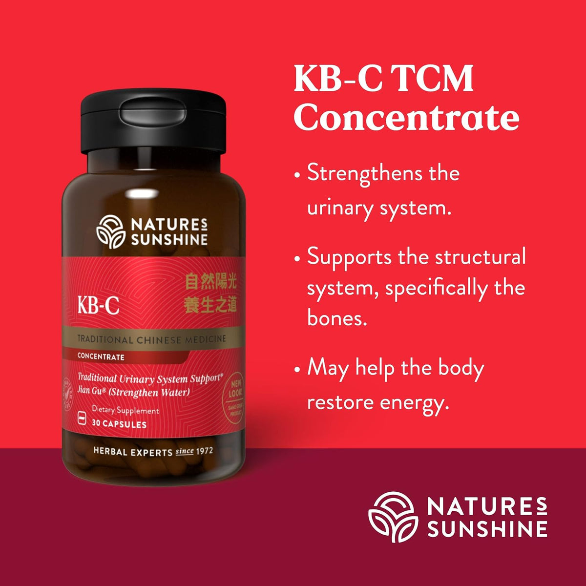 Nature's Sunshine KB-C, Chinese TCM Concentrate, 30 Capsules - görsel 4