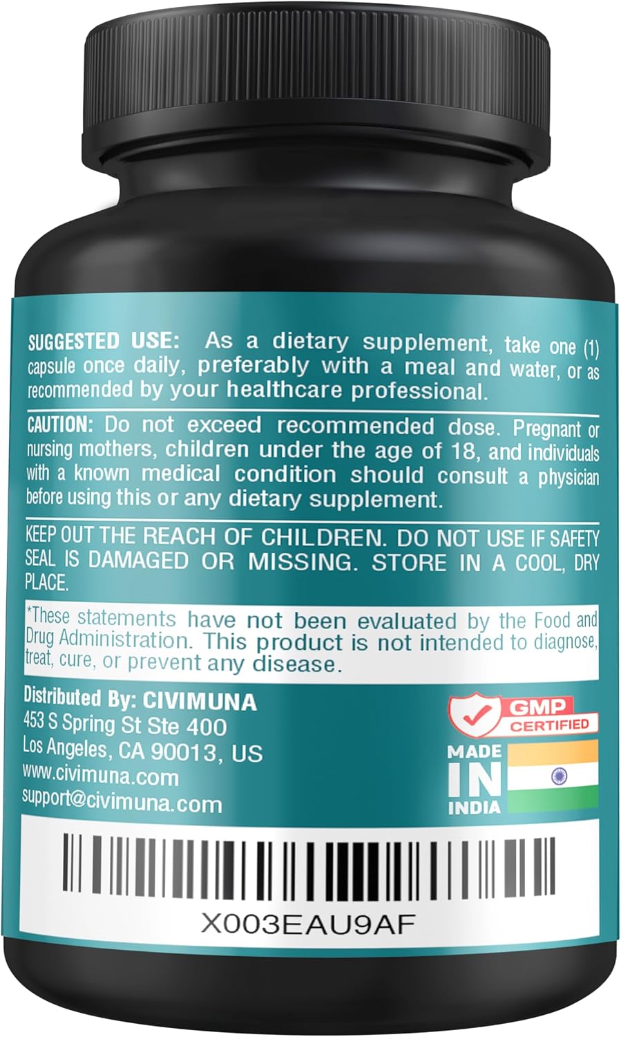 Wormwood Extract Capsules with Black Walnut Leaves & Quassia - 120 Capsules - görsel 3