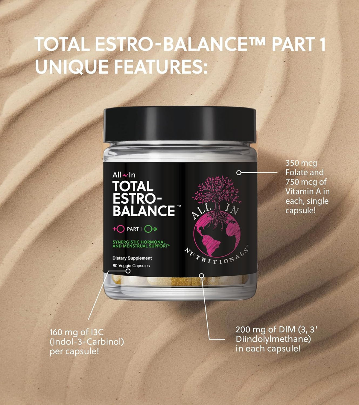 All In Nutritionals Total Estro Balance Part I - görsel 2