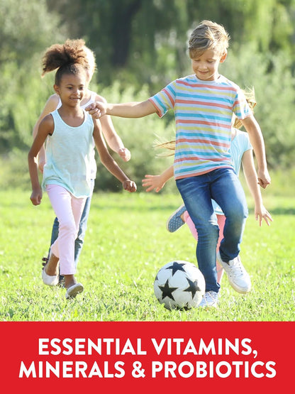 Nature's Truth Kids Multivitamin Gummies with Probiotics - 60 Gummies - Berry Punch Flavour