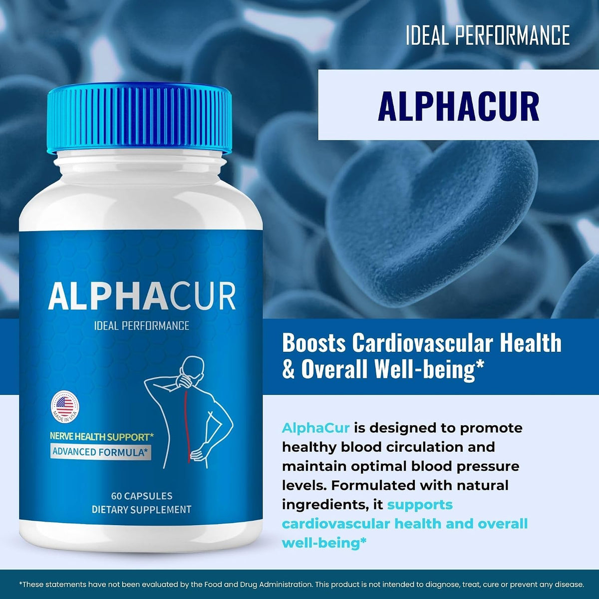 AlphaCur Advanced Formula Capsules – Maximum Strength Nerve Support Supplement - görsel 4