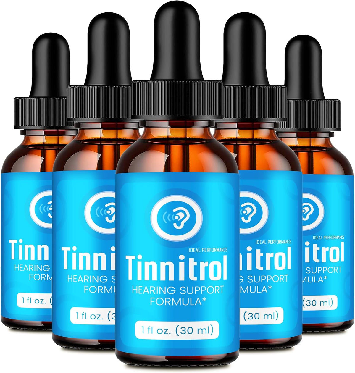Tinnitrol Tinnitus Drops, Tinnitrol Tinnitus Relief for Ringing Ears, Advanced Ear Health Support Supplement Liquid Drops All Natural for Healthy Ringing Ear, Tinni Trol Reviews (5 Pack) - görsel 1