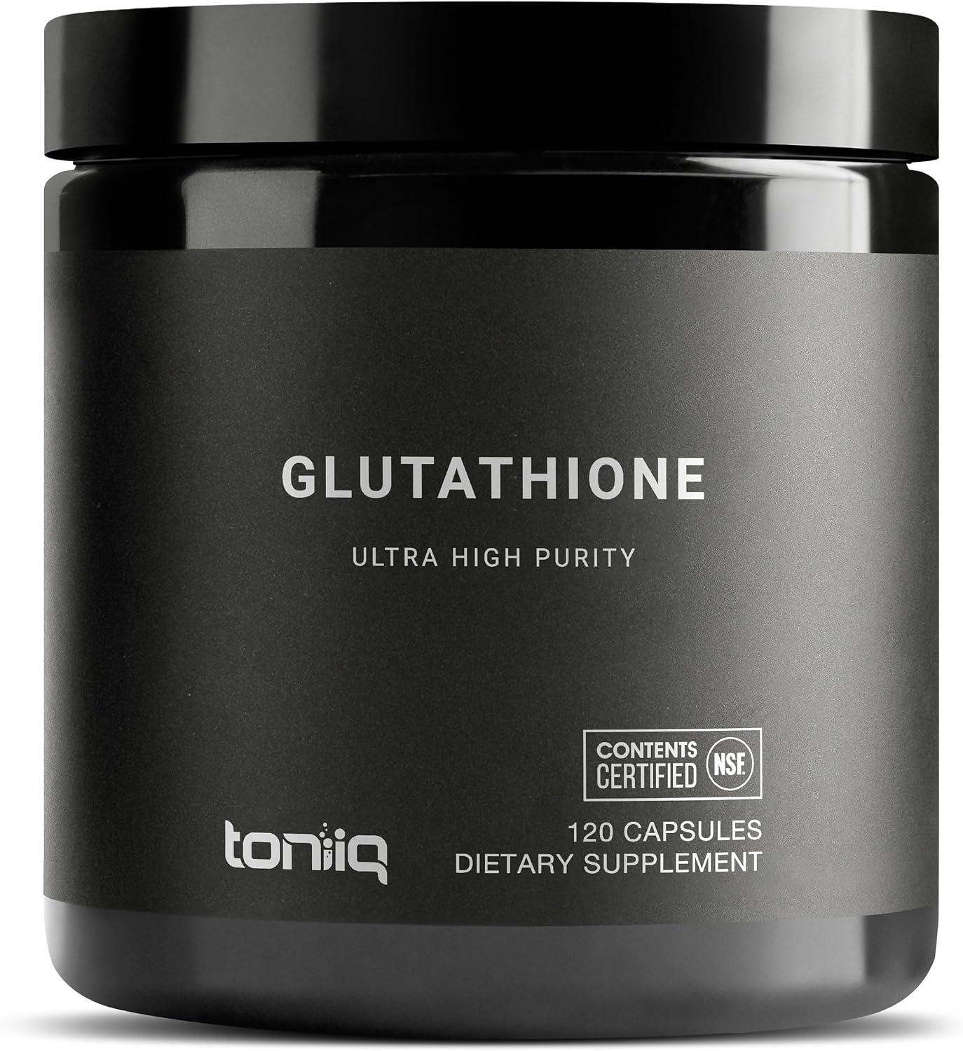 Toniiq Glutathione Capsules - 1000mg, 98%+ Purified, Non-GMO - 120 Capsules - görsel 1