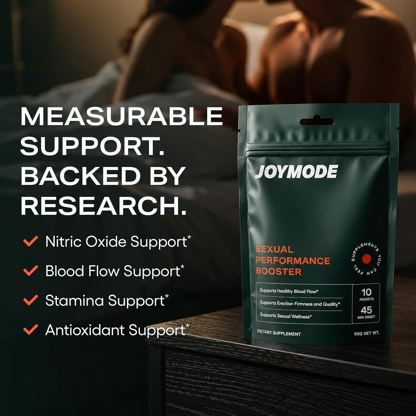 JOYMODE Male Vitality Booster for Men – Fast-Acting Support for Libido & Stamina with L-Arginine, L-Citrulline & Ginseng – Premium On-Demand Supplement Powder - görsel 9