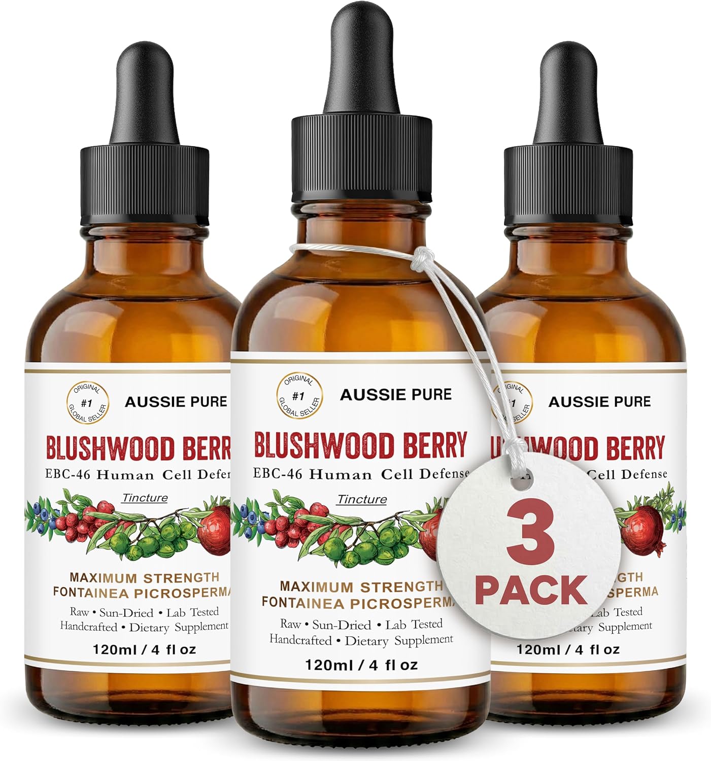 Aussie Pure Blushwood Berry EBC-46 Tincture – Immune & Cell Defence Supplement – 120ml - görsel 10