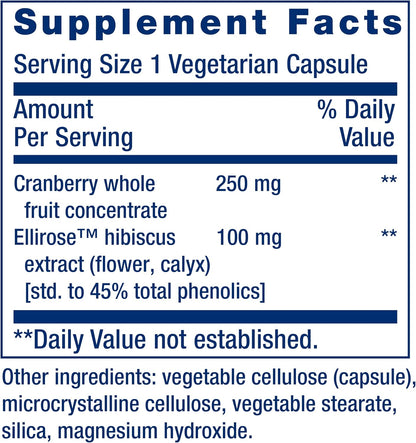 Life Extension Optimised Cran-Max, Cranberry Whole Fruit Concentrate with Hibiscus Extract