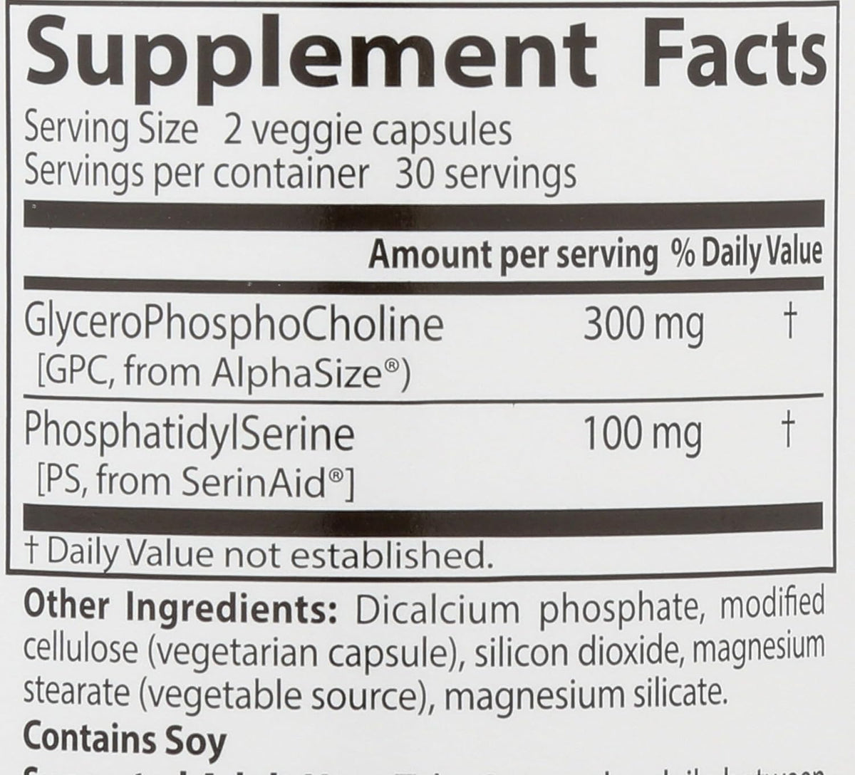 Doctor's BEST Natural Brain Enhancers, 60 Veggie Capsules - görsel 3