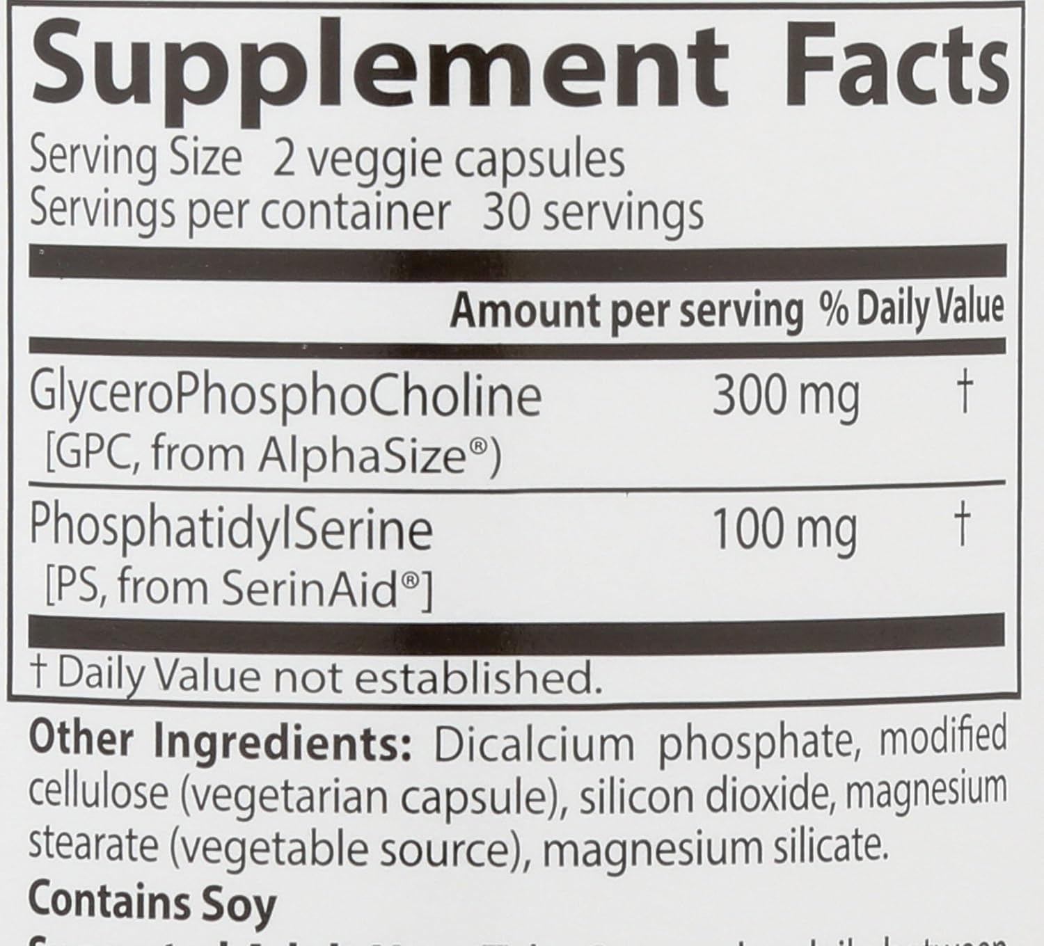 Doctor's BEST Natural Brain Enhancers, 60 Veggie Capsules - görsel 3