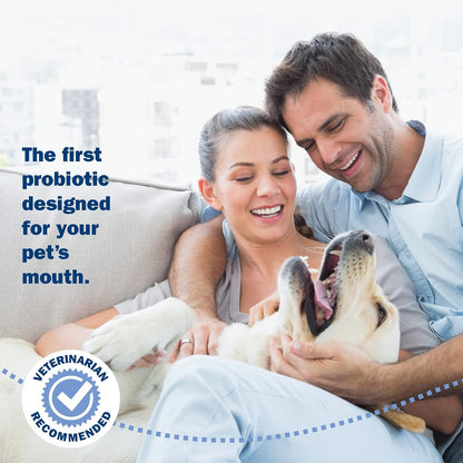 ProBioraPet Oral Probiotics for Pets – Promote Healthy Teeth and Gums, Freshen Breath, Support Teeth Whitening, 30 Day Supply (30g)