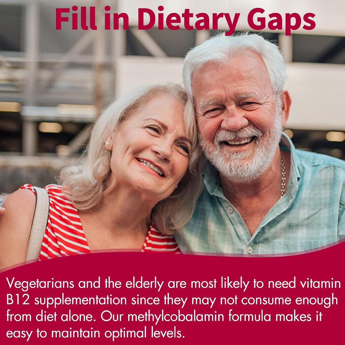 Vitamin B12, Methylcobalamin 10000 mcg, Active B12 Vitamins, Vegan, Natural Strawberry, Zero Sugar, 90 Fast Dissolve Tablets - görsel 5