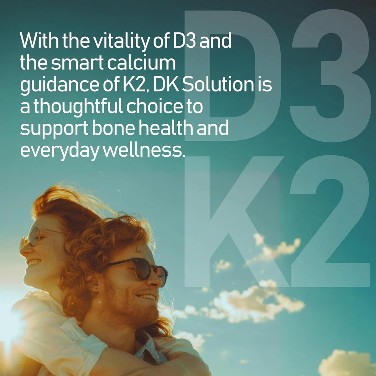 NANOWELL DK Solution Vitamin D3 2000 IU (50 µg) + K Complex - Food Supplement for Bone, Muscle and Immune Health Support - 120 Softgels, 120-Day Supply - görsel 5